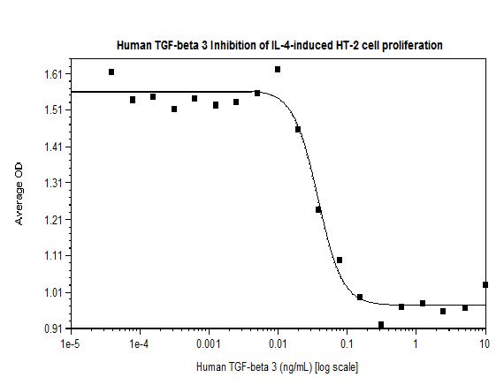 Recombinant human/mouse TGF beta 3 protein (Animal Free)
