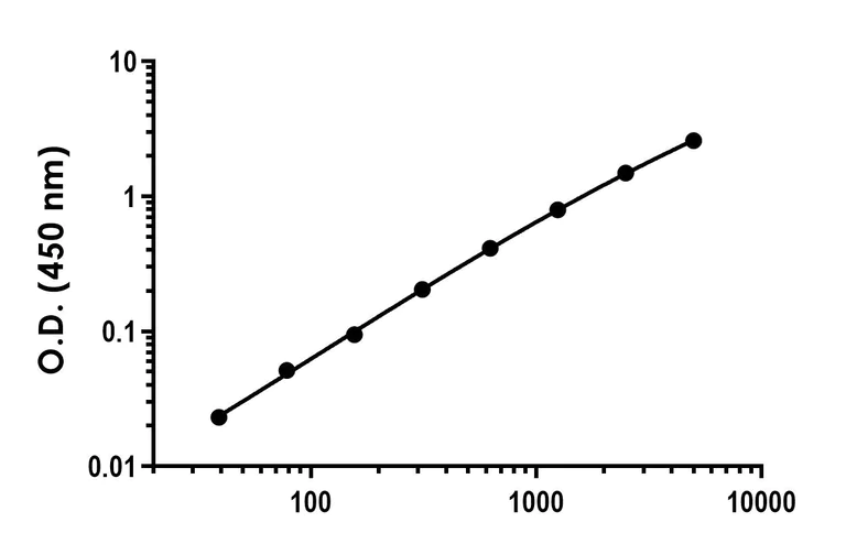 Sandwich ELISA - Recombinant Human Myeloperoxidase Protein Standard (His tag) (AB316416)
