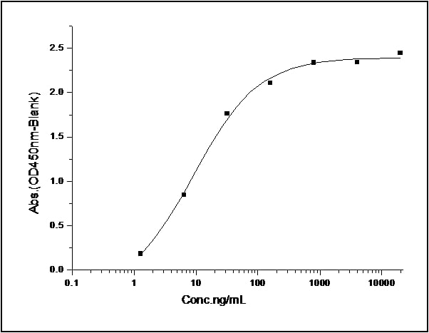 Functional Studies - Recombinant human Nectin 3 protein (His tag) (AB276326), expandable thumbnail