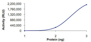 Functional Studies - Recombinant human PDE4A protein (GST tag N-Terminus) (AB125603)