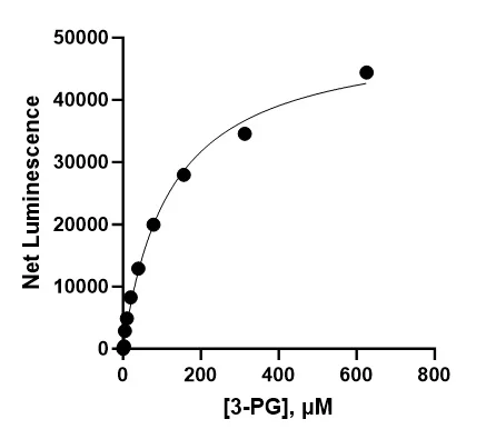 Functional Studies - Recombinant human PHGDH/Malate dehydrogenase protein (His tag C-Terminus) (AB198455)