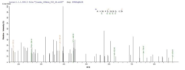Mass Spectrometry - Recombinant Human SOCS1 protein (His tag) (AB226430)