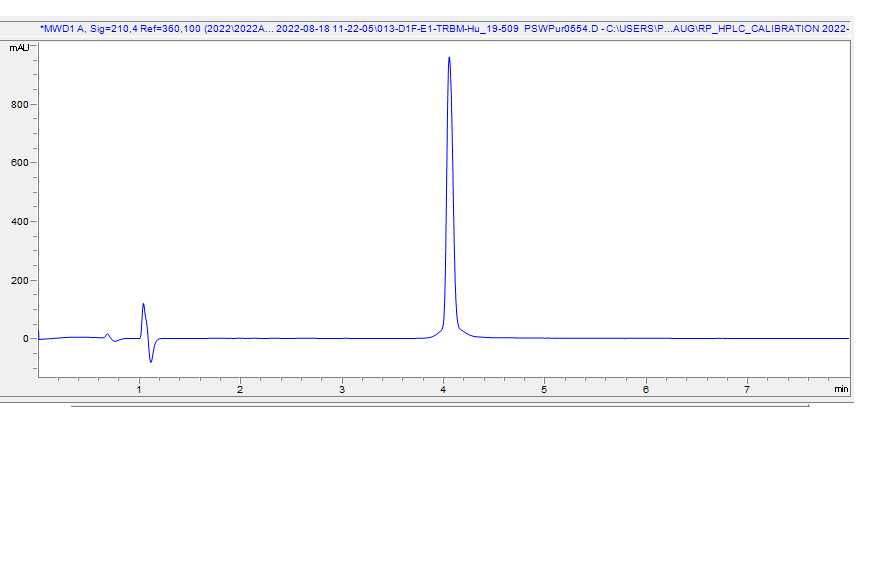 HPLC - Recombinant Human Thrombomodulin Protein (AB307351), expandable thumbnail