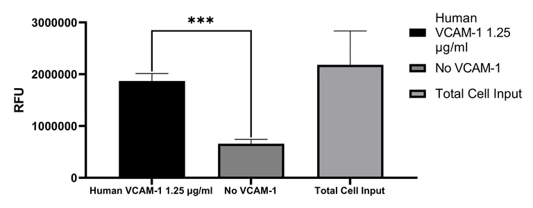 Biological Activity - Recombinant Human VCAM1 protein (Active) (AB288799)