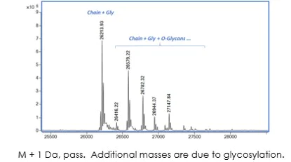 Mass Spectrometry - Recombinant mouse DKK1 protein (Active) (AB281791)