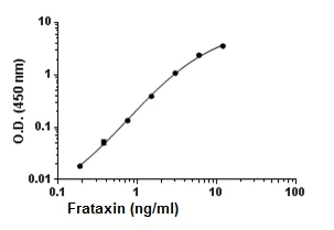 Sandwich ELISA - Recombinant Mouse Frataxin protein (AB195175)