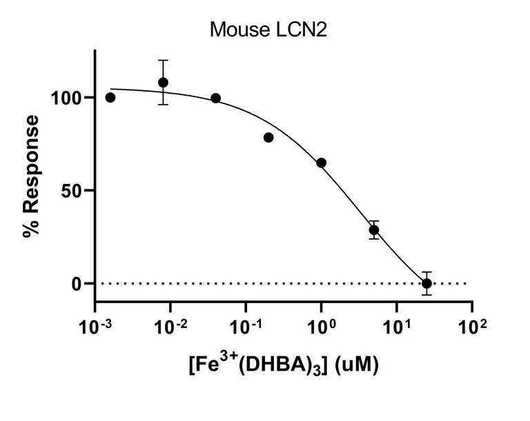 Functional Studies - Recombinant Mouse Lipocalin-2 / NGAL protein (Active) (AB282399)