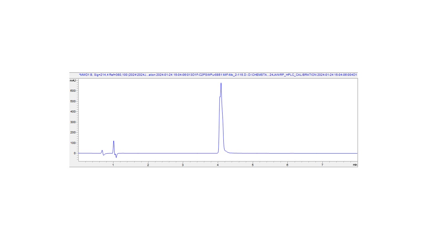 HPLC - Recombinant Mouse MIF Protein (His-tag) (AB317873), expandable thumbnail