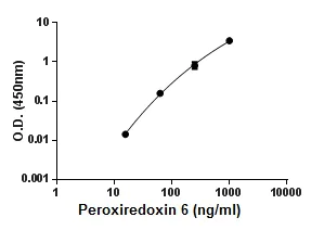 ELISA - Recombinant Mouse Peroxiredoxin 6 protein (AB195174)