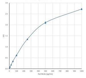 ELISA - Recombinant Rat Lipocalin-2 / NGAL protein (AB188053), expandable thumbnail