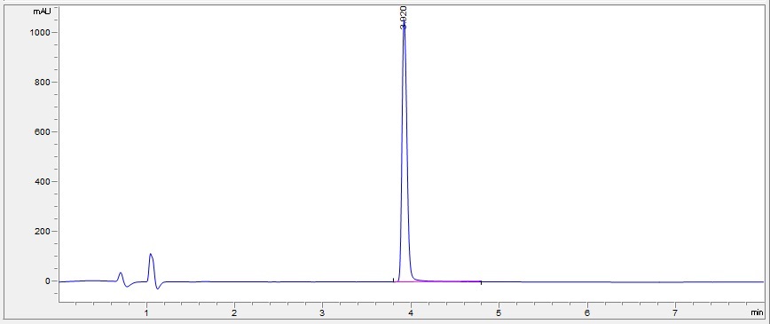 HPLC - Recombinant Rat RAGE protein (Fc Chimera) (AB307188), expandable thumbnail