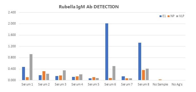 Functional Studies - Recombinant Rubella Virus spike glycoprotein E1 protein (Fc Chimera) (AB256429), expandable thumbnail