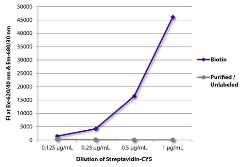 Recombinant Streptavidin protein (Cy5 )