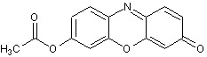 Chemical Structure - Resorufin acetate (AB274877), expandable thumbnail