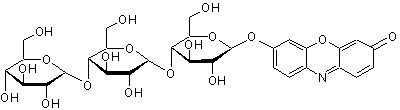 Chemical Structure - Resorufin maltotriose (AB275371), expandable thumbnail