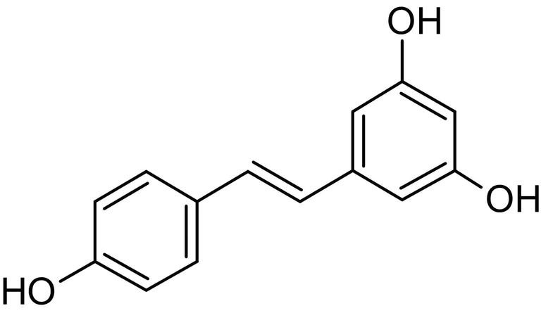 Chemical Structure - Resveratrol, Antioxidant polyphenol (AB120726)