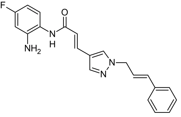 Chemical Structure - RGFP 966, HDAC3 inhibitor (AB144819)