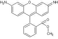 Chemical Structure - Rhodamine 123 (AB275545)