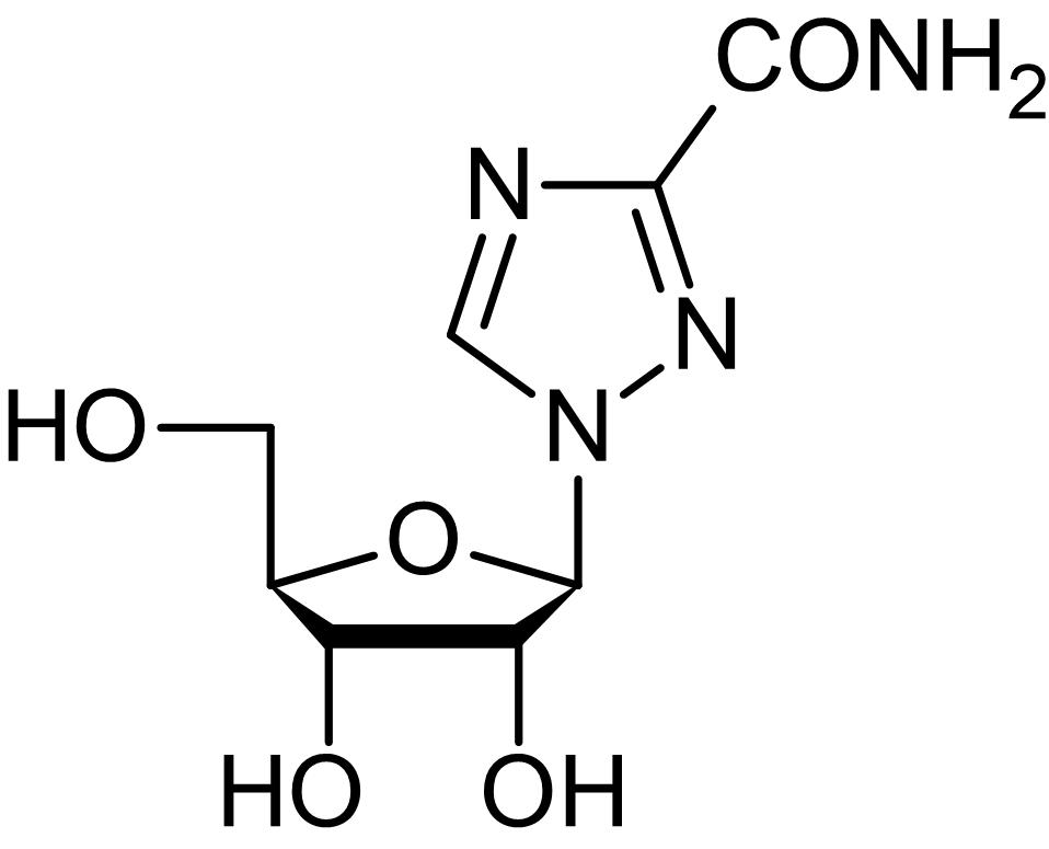 Chemical Structure - Ribavirin, Antiviral nucleoside (AB120660)