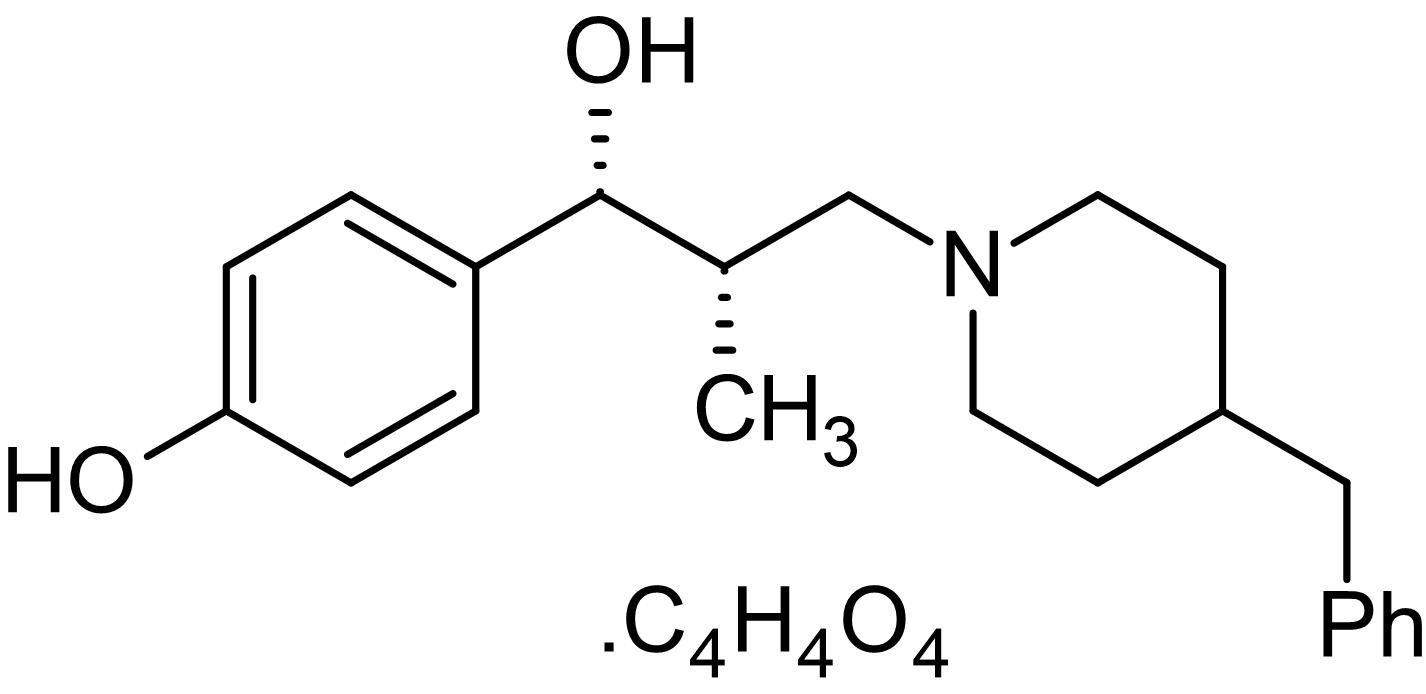 Chemical Structure - Ro 25-6981 maleate salt, NR2B antagonist (AB120290), expandable thumbnail