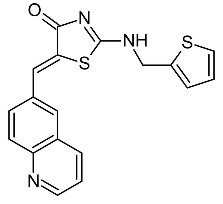 Chemical Structure - Ro 3306, cyclin-dependent kinase (Cdk1) inhibitor (AB141491)
