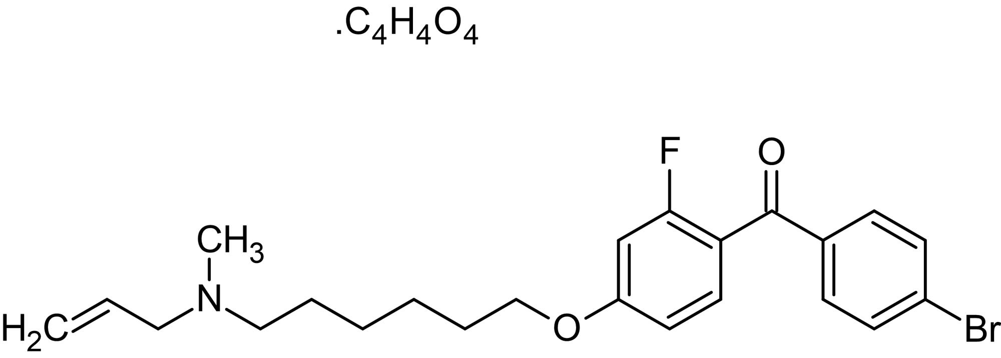 Chemical Structure - Ro 48-8071, 2,3-oxidosqualene cyclase (OSC) inhibitor (AB141584)