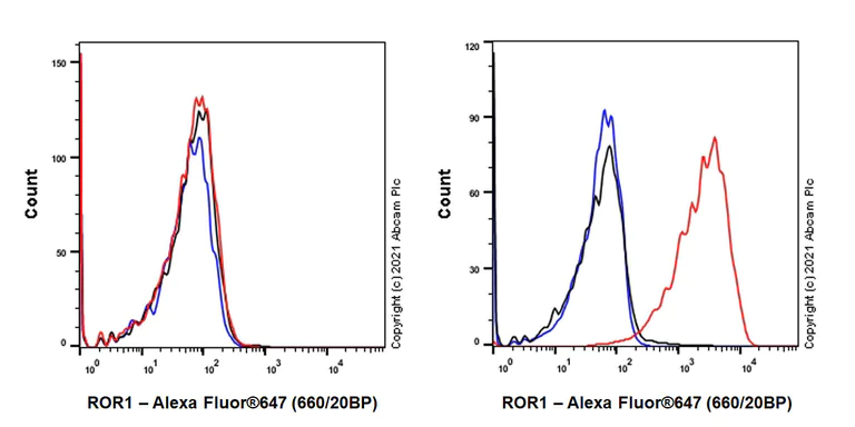 Flow Cytometry (Intracellular) - Anti-ROR1 antibody [EPR24451-141] - BSA and Azide free (AB280200)