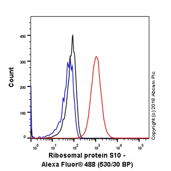 Flow Cytometry (Intracellular) - Anti-RPS10 antibody [EPR8545] (AB151550)