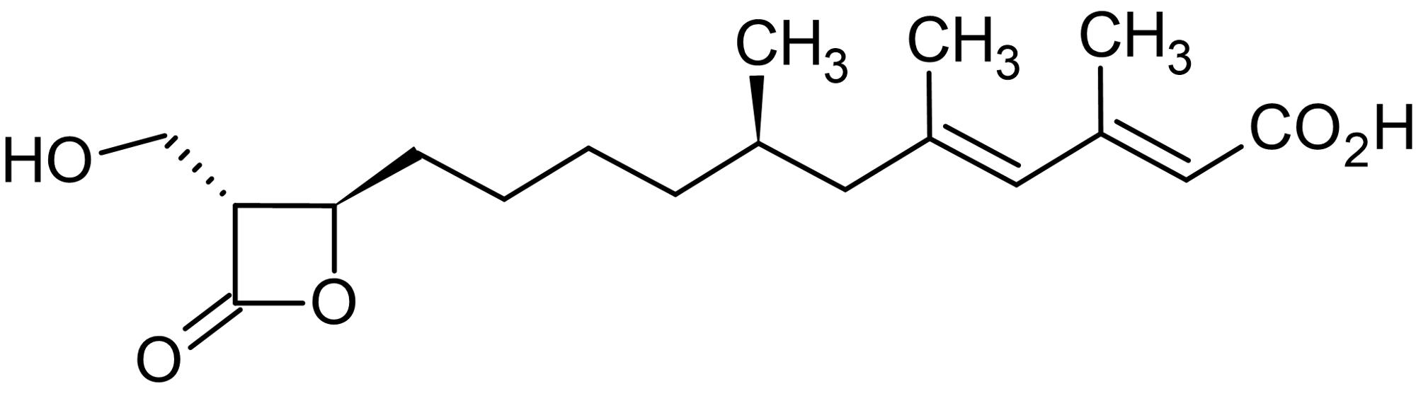 (R,R)-Hymeglusin, antibiotic agent