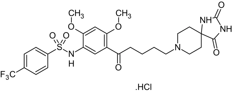 Chemical Structure - RS 102221 hydrochloride, 5-HT2C receptor antagonist (AB120982)