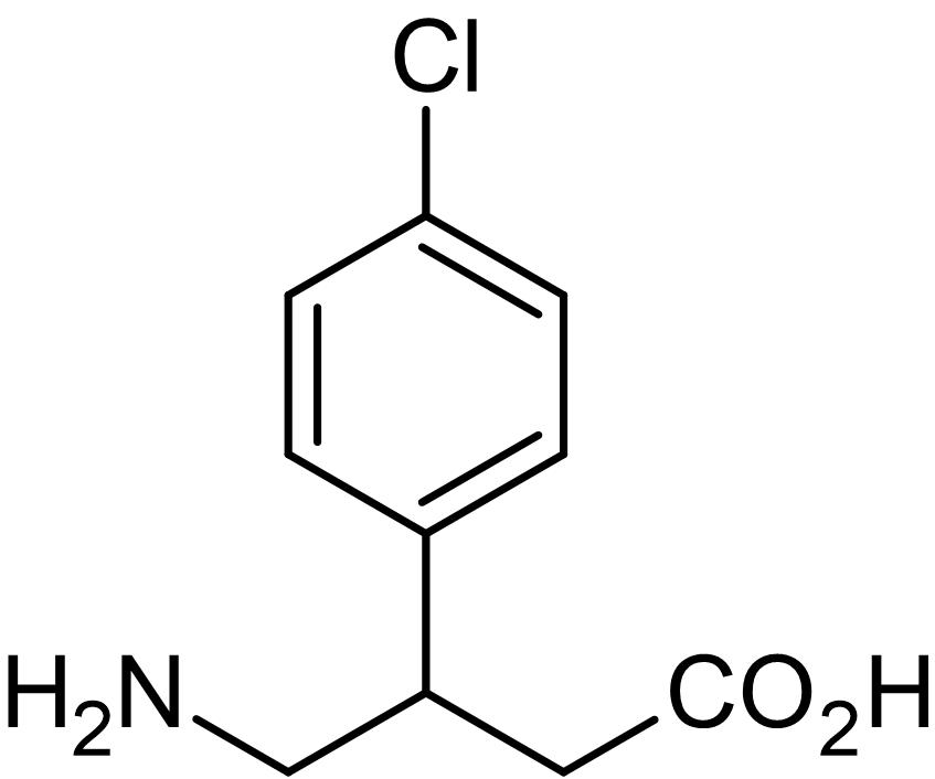 Chemical Structure - (R,S)-Baclofen, GABAB agonist (AB120149), expandable thumbnail