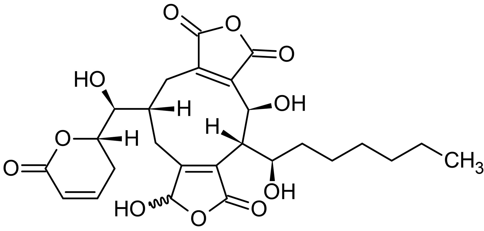 Chemical Structure - Rubratoxin A, PP2A inhibitor (AB144347)