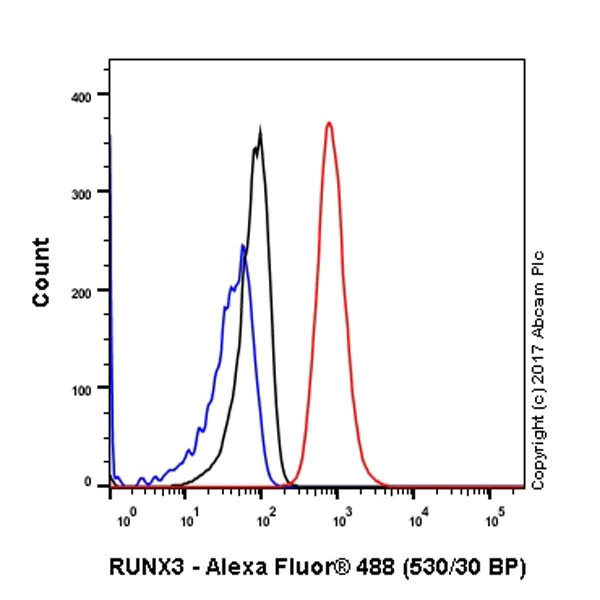 Flow Cytometry (Intracellular) - Anti-RUNX3 antibody [EPR20687] - ChIP Grade (AB224641)