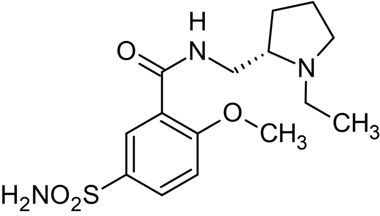 Chemical Structure - (S)-Sulpiride, D2-like dopamine antagonist (AB120579)