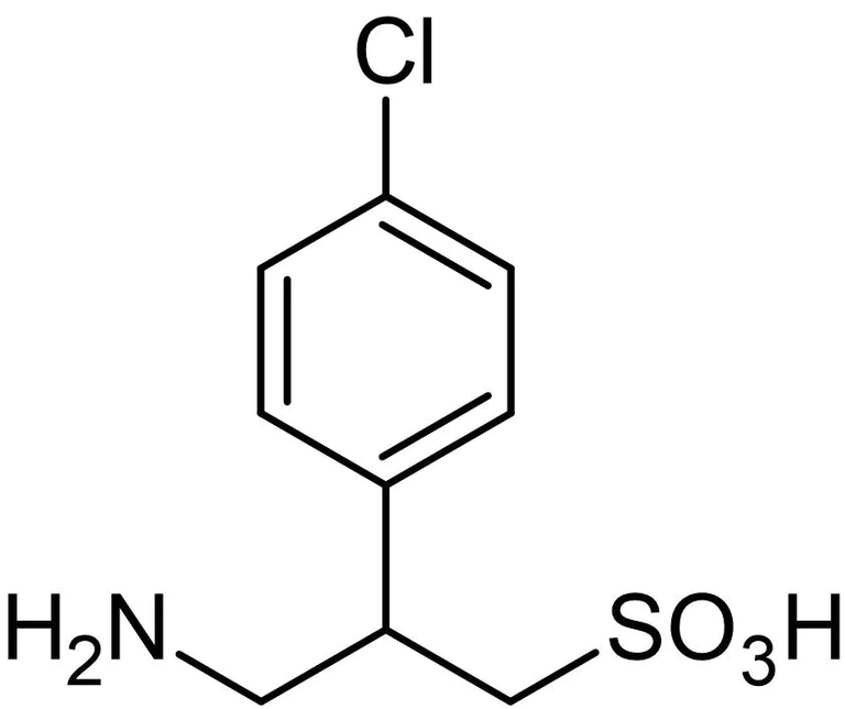 Chemical Structure - Saclofen, GABAB antagonist (AB120327)