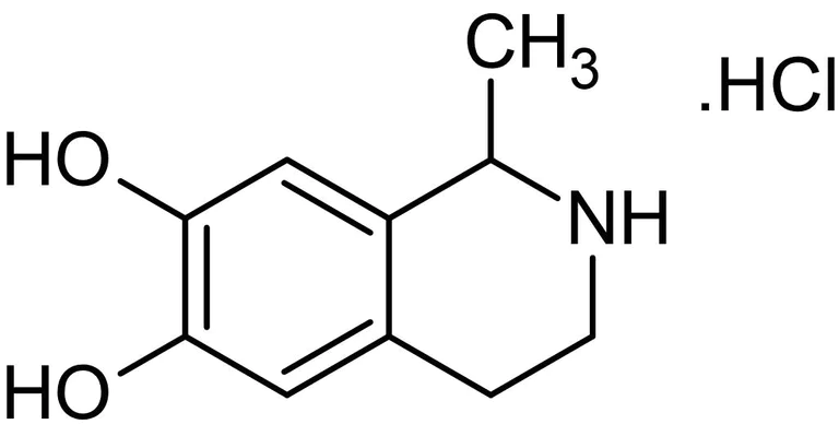 Chemical Structure - Salsolinol hydrochloride, Dopamine derivative (AB120603)