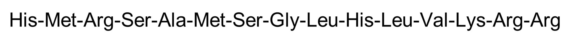 Chemical Structure - SAMS peptide, AMP-activated protein kinase substrate (AB120182)