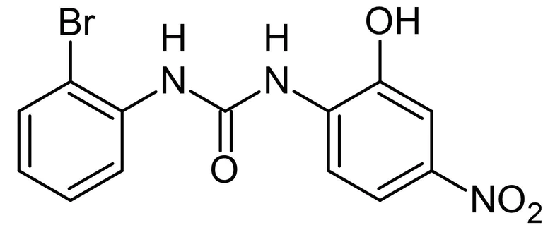 Chemical Structure - SB 225002, non-peptide CXCR2 antagonist (AB120895)