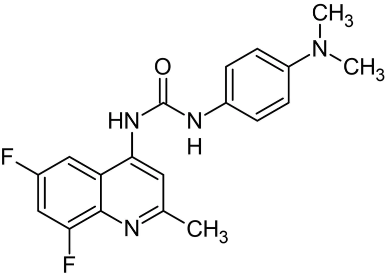 Chemical Structure - SB 408124, non-peptide OX1 antagonist (AB141105)