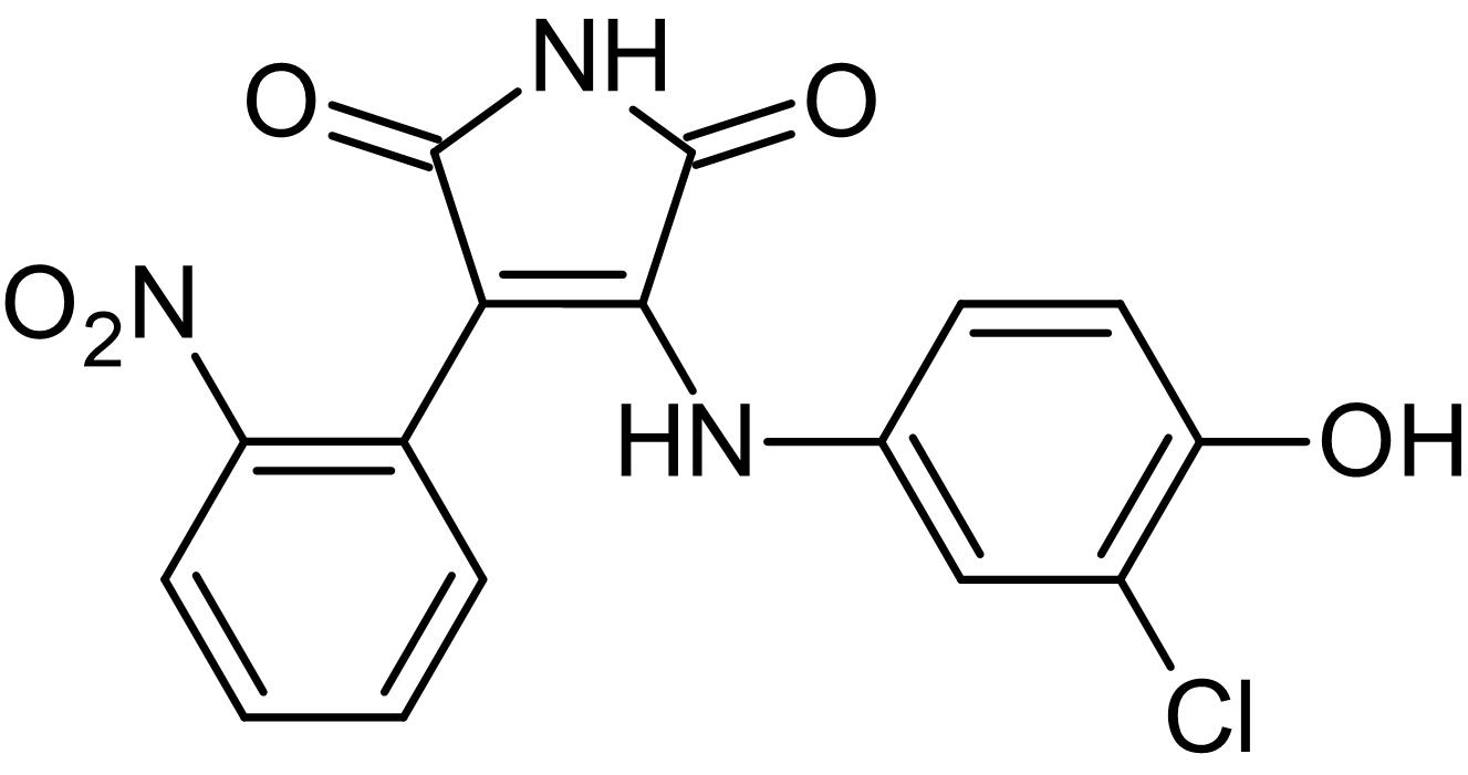 Chemical Structure - SB 415286, GSK3 inhibitor (AB120962), expandable thumbnail