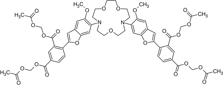 Chemical Structure - SBFI AM, fluorescent Na+ indicator (AB142800)