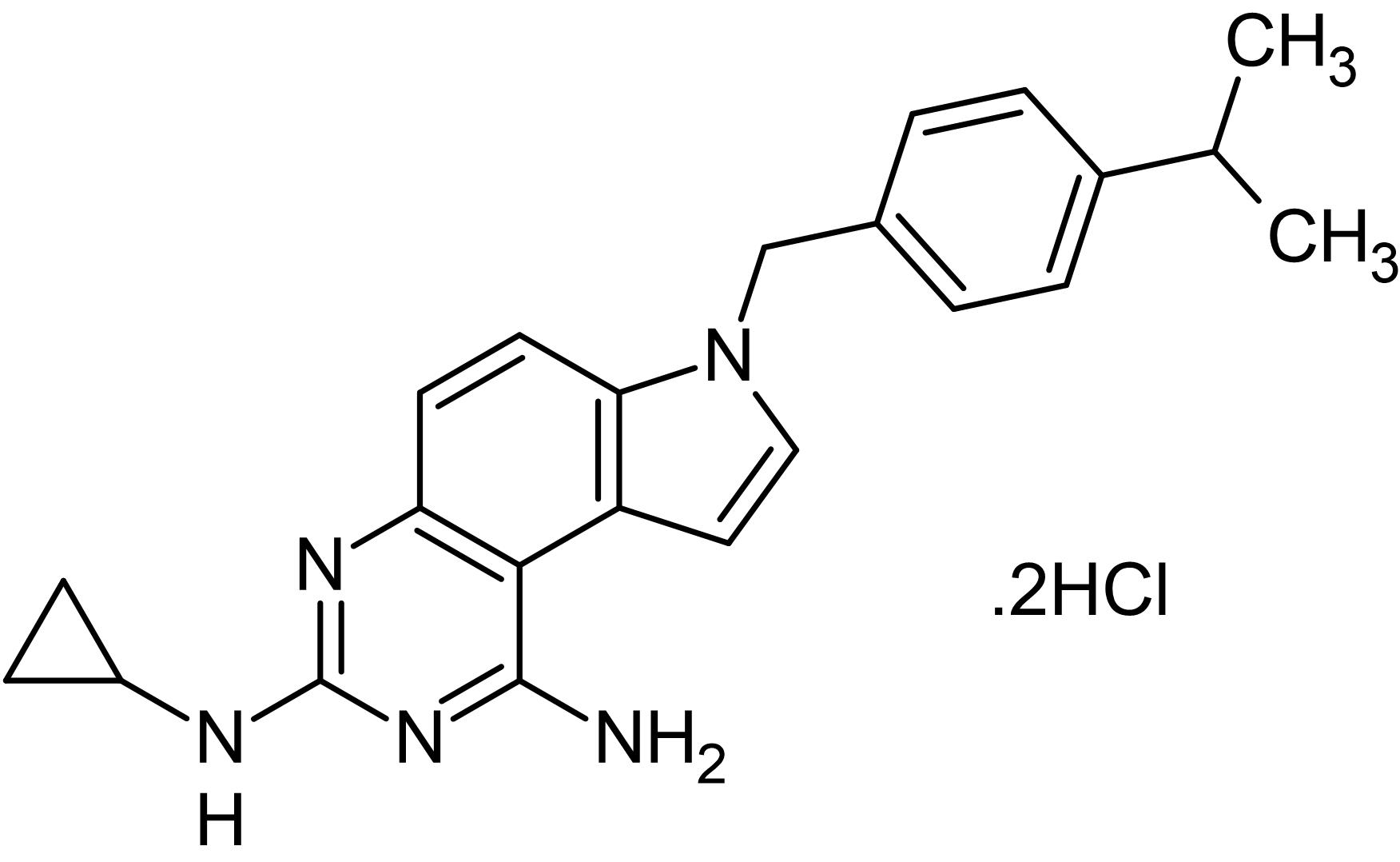 Chemical Structure - SCH79797 dihydrochloride, PAR1 antagonist (AB120858)