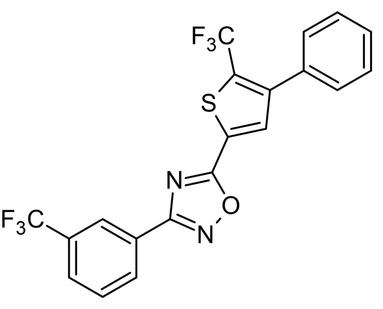Chemical Structure - SEW 2871, S1P1 agonist (AB120983)
