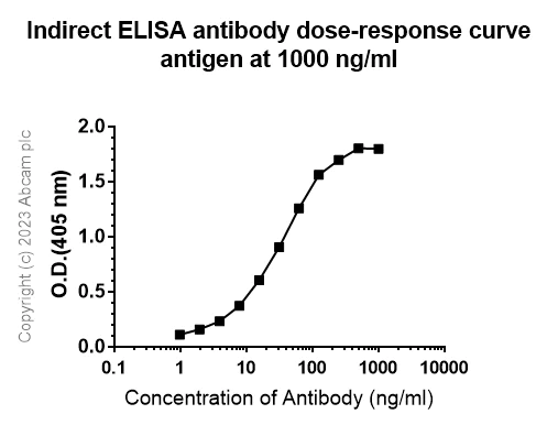 Indirect ELISA - Anti-Sez6 antibody [EPR28518-83] (AB314452)