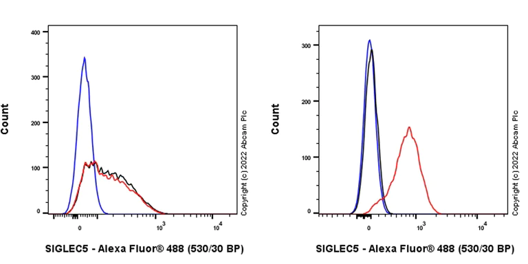 Flow Cytometry (Intracellular) - Anti-SIGLEC5 antibody [RM2001] - BSA and Azide free (AB307847)