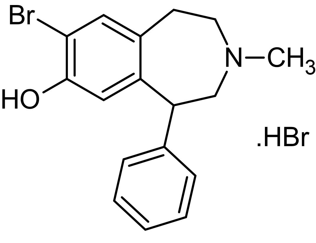 Chemical Structure - SKF 83566 hydrobromide, D1 receptor antagonist (AB141146), expandable thumbnail