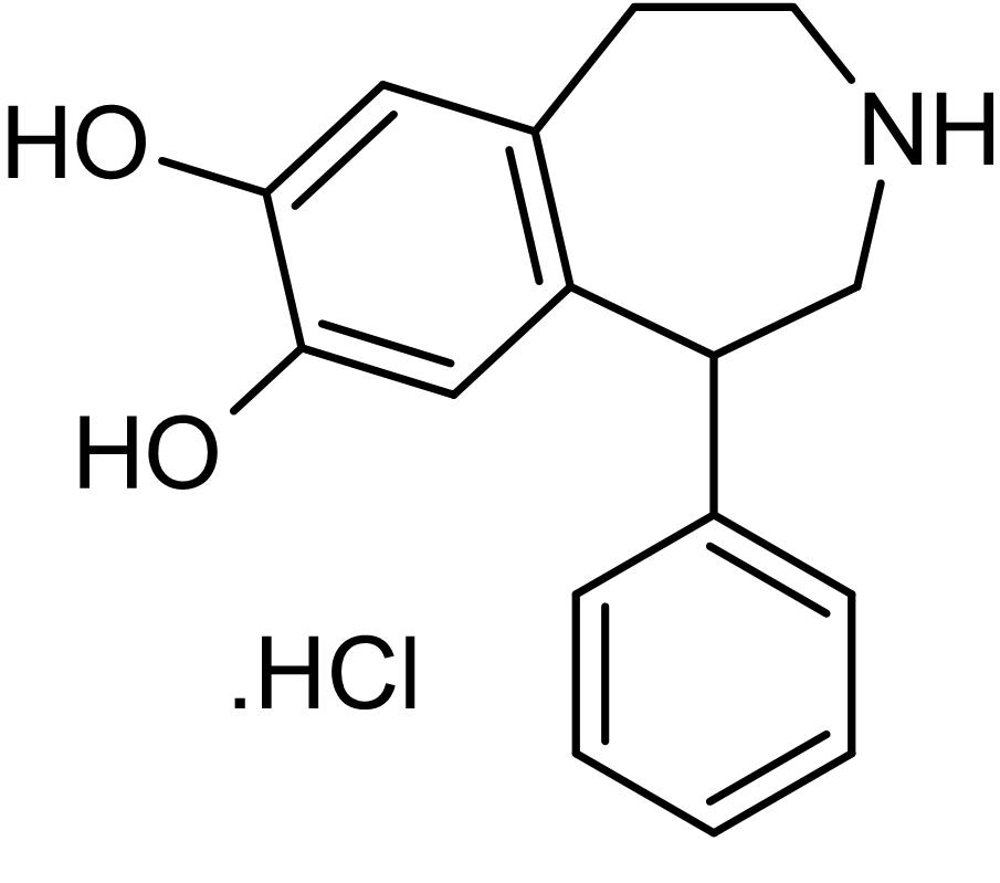 Chemical Structure - (±)-SKF38393 hydrochloride, D1-like dopamine receptor agonist (AB120740)