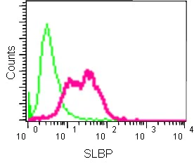Flow Cytometry (Intracellular) - Anti-SLBP antibody [EPR12673] - BSA and Azide free (AB238997)