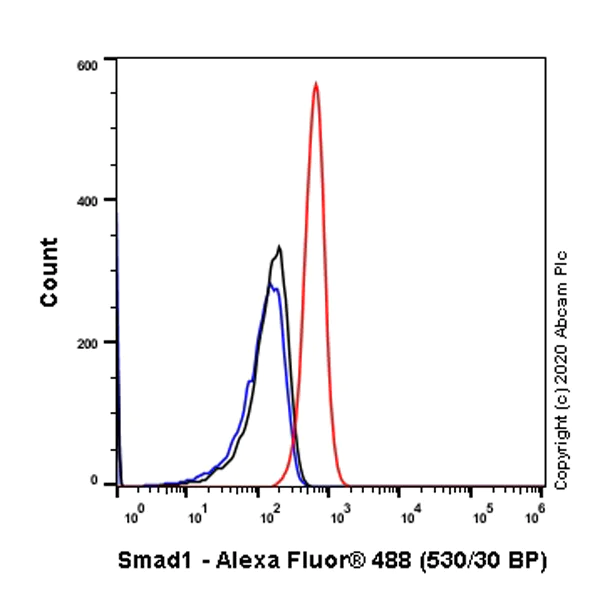 Flow Cytometry (Intracellular) - Anti-Smad1 antibody [EPR5522] (AB126761)