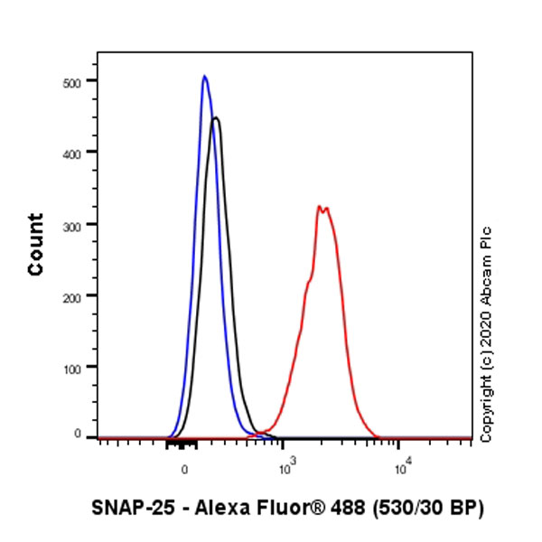 Flow Cytometry (Intracellular) - Anti-SNAP25 antibody [EPR3275] - BSA and Azide free (AB171355)